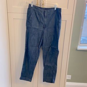 J Crew Chambray Trousers